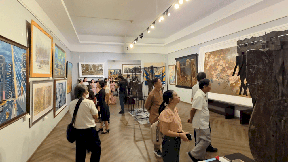 The Ho Chi Minh City Museum of Fine Arts preserves and showcases valuable artworks, ceramics, and historical artifacts (Source: Fanpage Bảo tàng Mỹ thuật TP. HCM - Fine Arts Museum, HCMC)